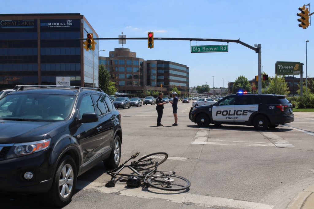 Troy bicycle accident lawyer for injured cyclists in Troy Michigan